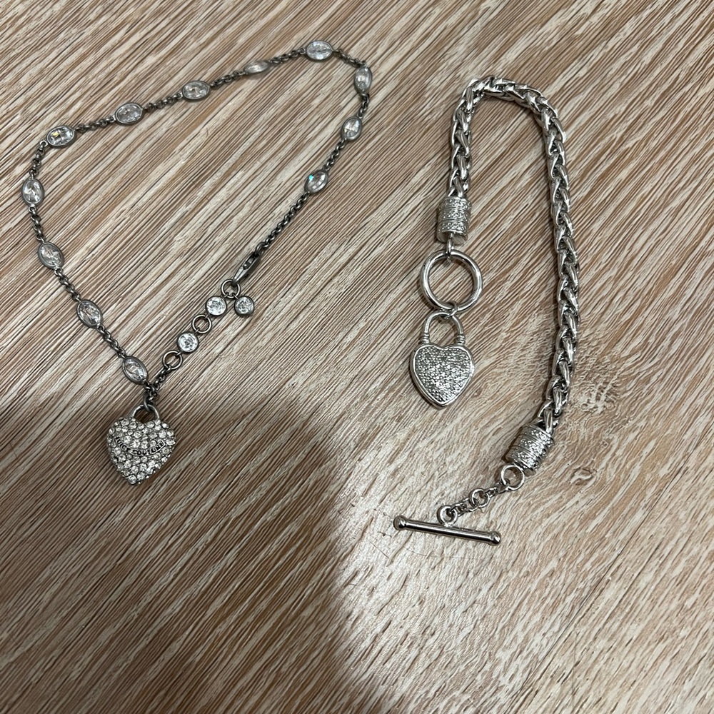 Juicy Couture bracelet and anklet